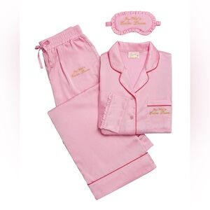 Taylor Swift Lover Pajama Set & Eye Mask NWT